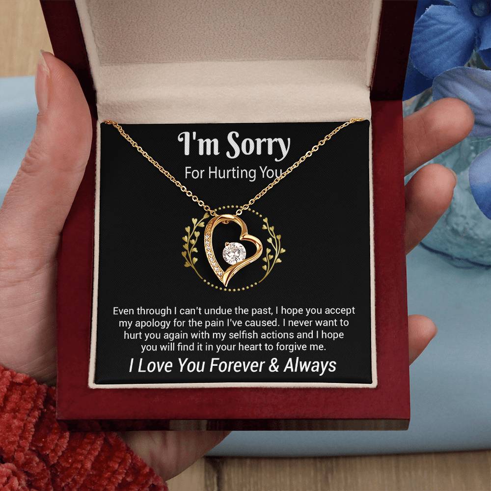 I'm Sorry Necklace Gifts, Apology Gifts For Her, Forgiveness Gift, Wife Gift 7_8