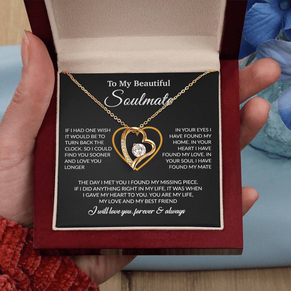 To My Soulmate Necklace, Anniversary Gift For Wife, Valentine Gift for Wife 17_12