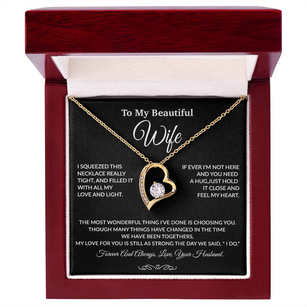To My Wife Necklace, Gift For Wife, Anniversary Gift For Wife, Necklace For Wife 27_9