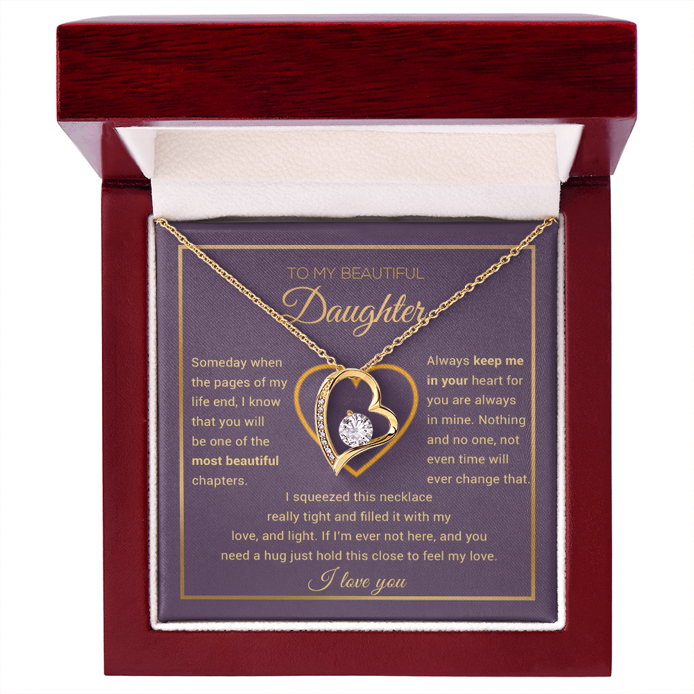 To My Daughter Necklace, Gift For Daughter From Dad, Daughter Father Necklace 30_11_Tim