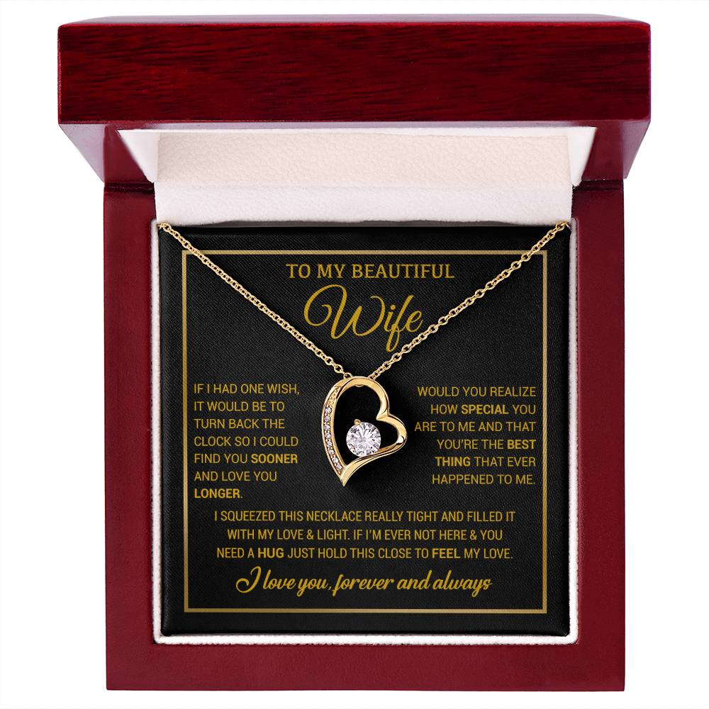 To My Wife Necklace, Christmas Gifts For Women, Anniversary Gift For Wife 19_11