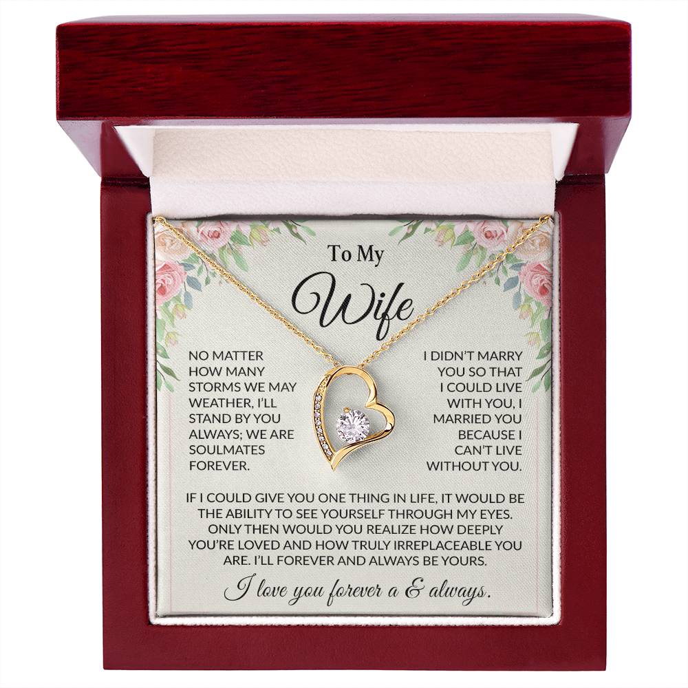 To My Wife Necklace, Christmas Gifts For Women, Anniversary Gift For Wife 18_10