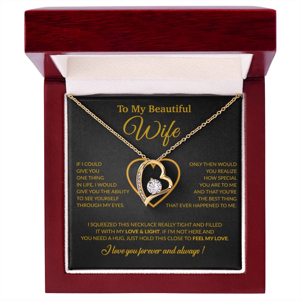 To My Wife Necklace, Christmas Gifts For Women, Anniversary Gift For Wife 16_12_2025_Gold