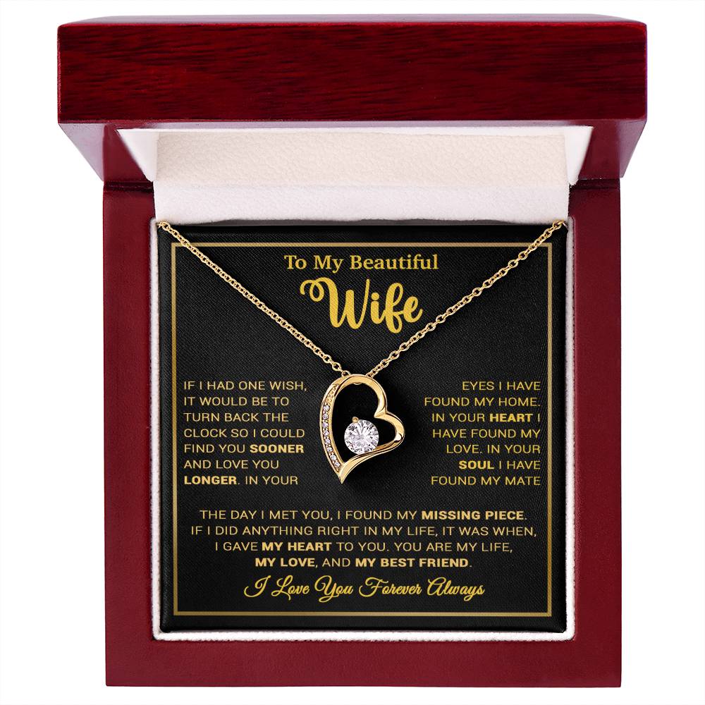 To My Wife Necklace, Gift For Wife, Anniversary Gift For Wife, Christmas Gift 27_9
