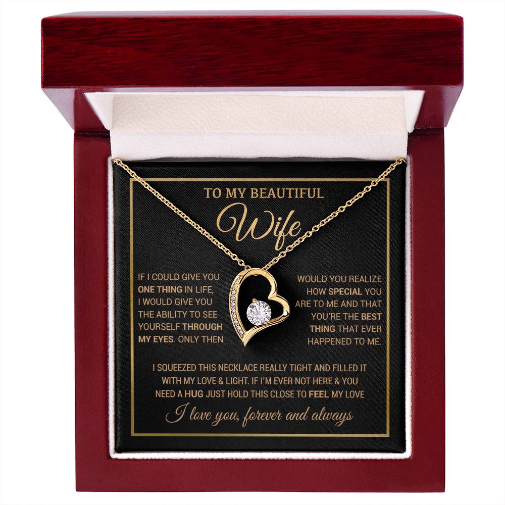 To My Wife Necklace, Christmas Gifts For Women, Anniversary Gift For Wife 5_11