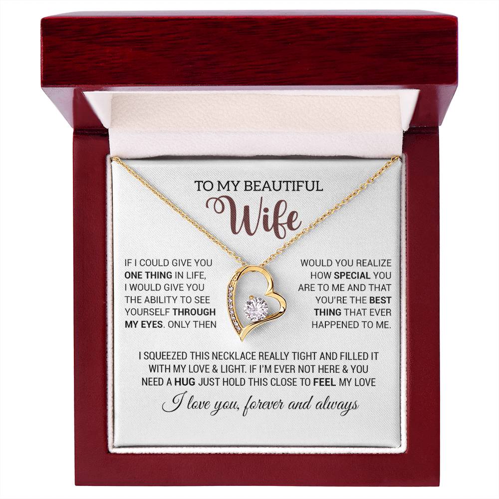 To My Wife Necklace, Gift For Wife, Anniversary Gift For Wife, Christmas Gift 26_9