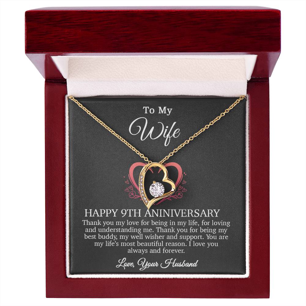 9th Anniversary Gift For Wife, 9 Year Anniversary Gifts, 9th Wedding Anniversary Gift Ideas