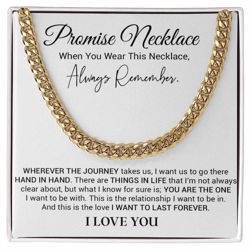 Promise Necklace For Him, Promise Gifts For Him, Boyfriend Promise Necklace, Gift For Boyfriend 31_10