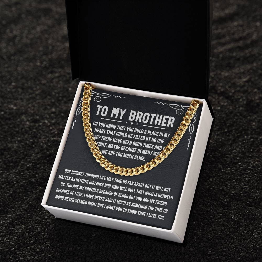 To My Brother Cuaban