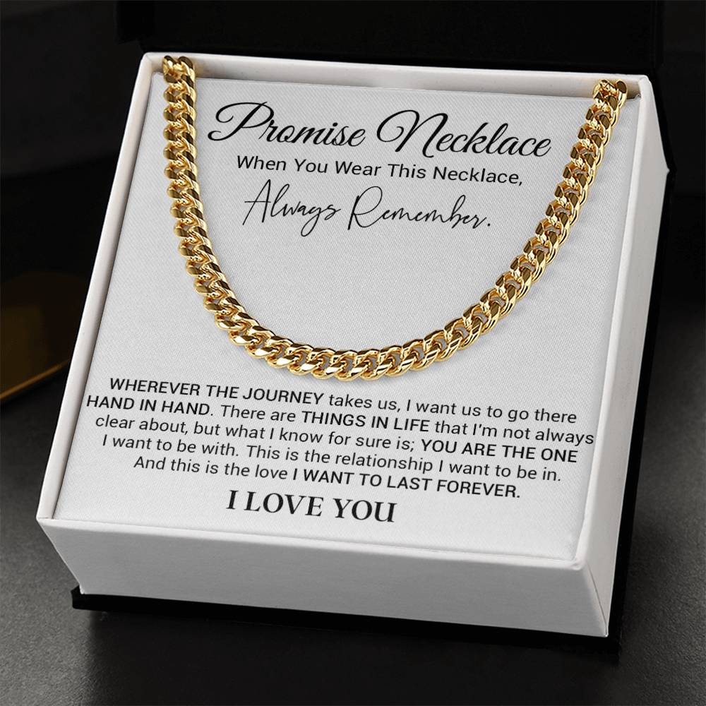 Promise Necklace For Him, Promise Gifts For Him, Boyfriend Promise Necklace, Gift For Boyfriend 31_10