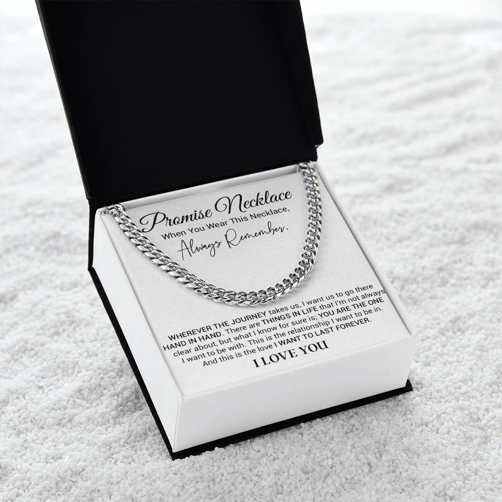 Promise Necklace For Him, Promise Gifts For Him, Boyfriend Promise Necklace, Gift For Boyfriend 31_10