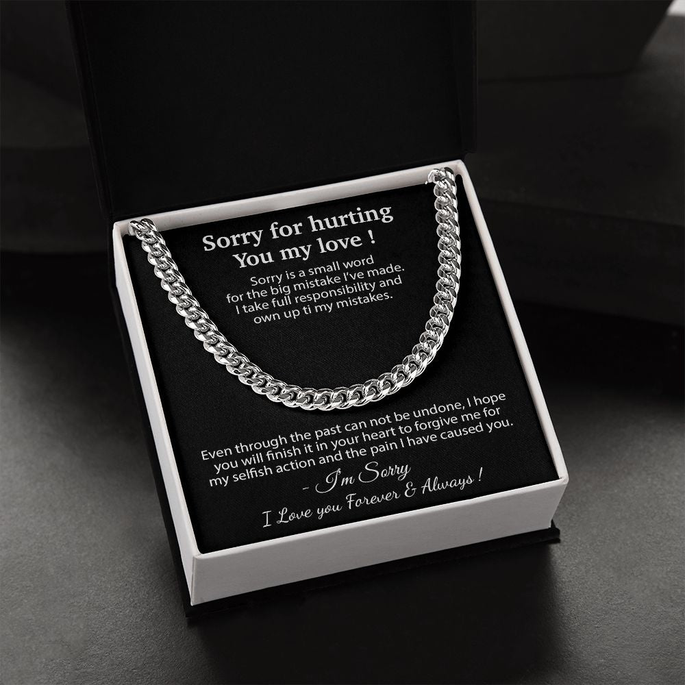 Apology Gift for Him Necklace, Forgiveness Necklace, Sorry Gift for Him1