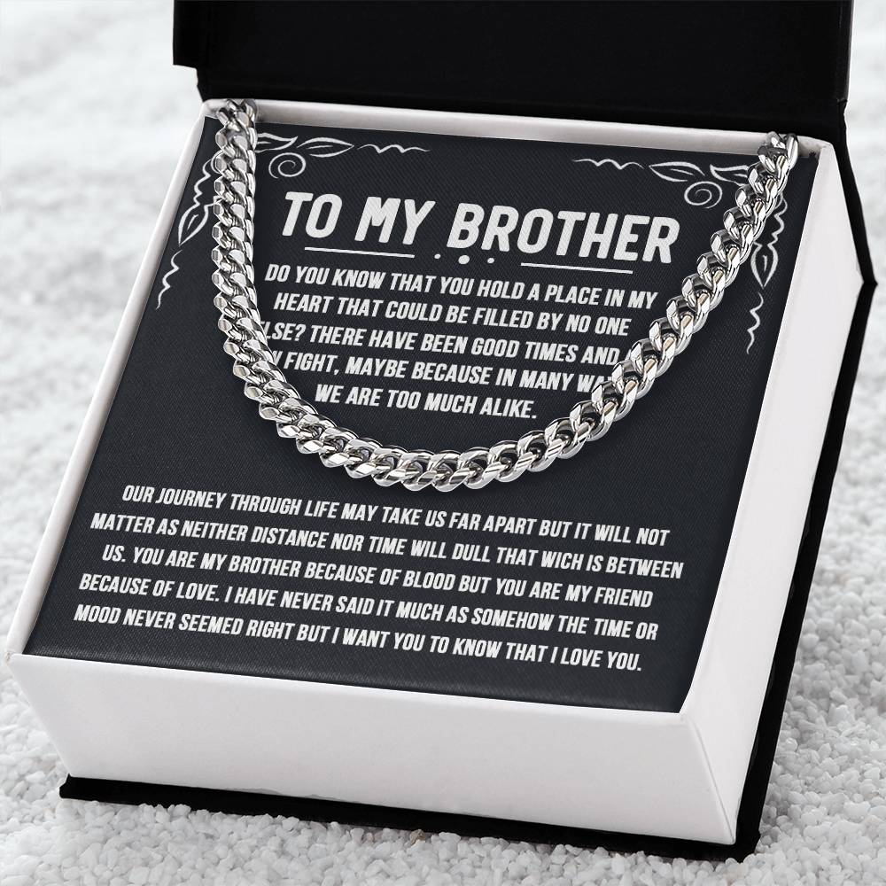 To My Brother Cuaban