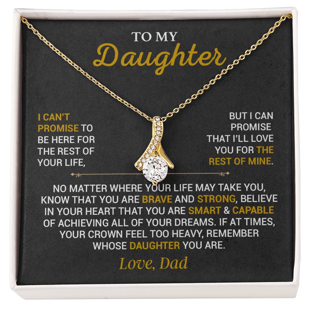 To My Daughter Necklace, Gift for Daughter from Dad,Daughter Father Necklace 7_10