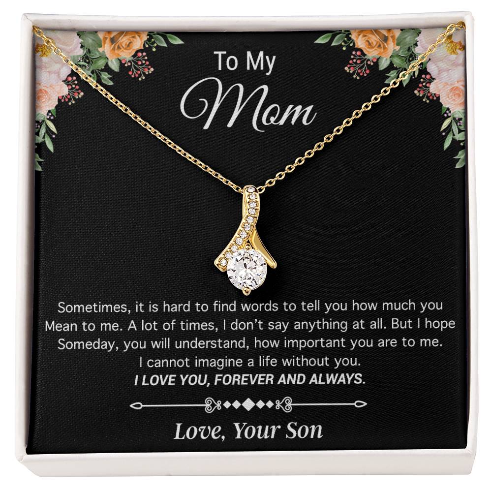 To My Mom Necklace, Mother's Day Gifts To Mom, Mom Gift From Daughter 9_5