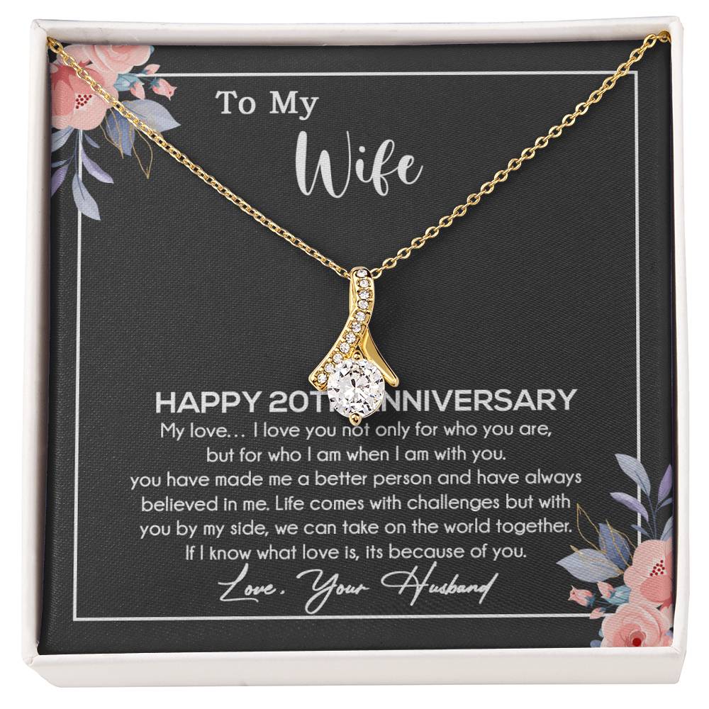 20th Anniversary Gift For Wife Necklace, 20 Year Anniversary, 20th Wedding Gift _11_11