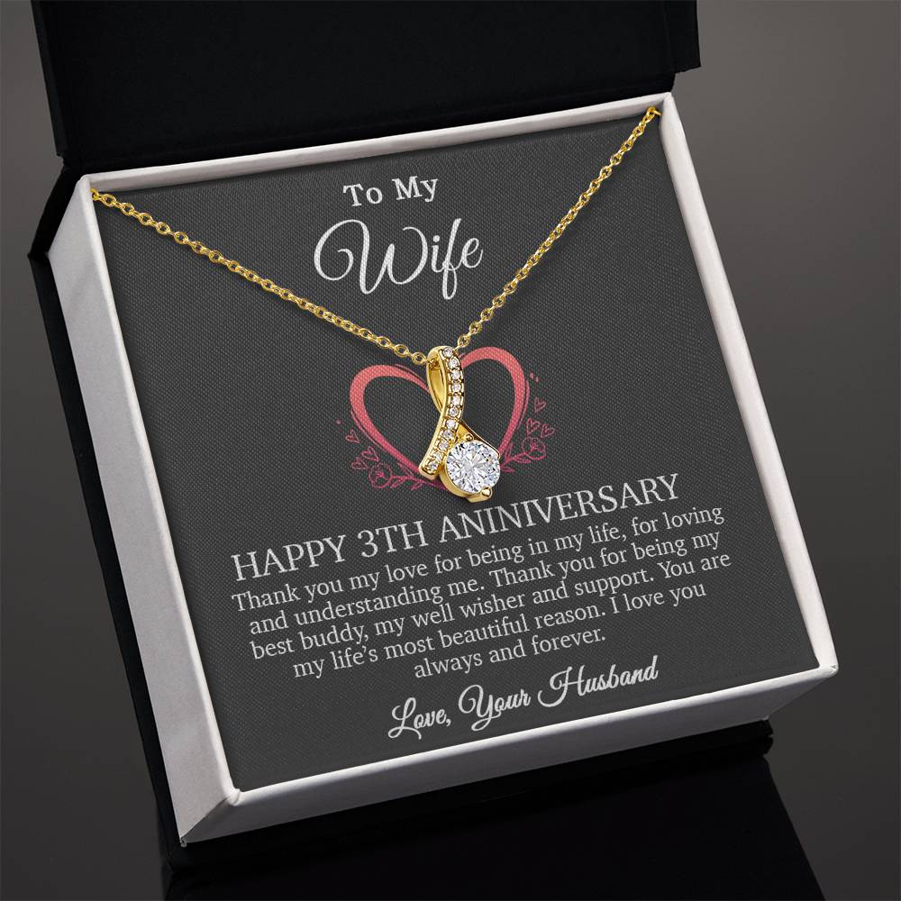 3th Anniversary Gift For Wife, 3 Year Anniversary Gifts, 3th Wedding Anniversary Gift Ideas