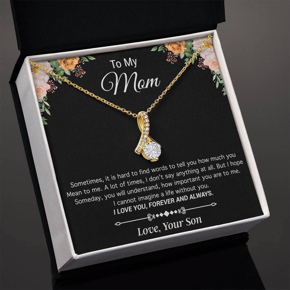 To My Mom Necklace, Mother's Day Gifts To Mom, Mom Gift From Daughter 9_5
