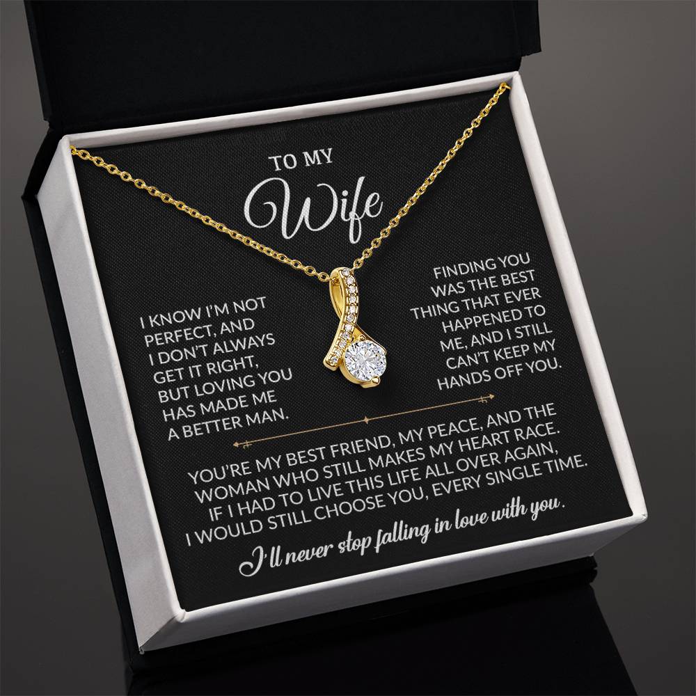 To My Wife Necklace, Gift For Wife, Anniversary Gift For Wife, Necklace For Wife 4_9_Black.png