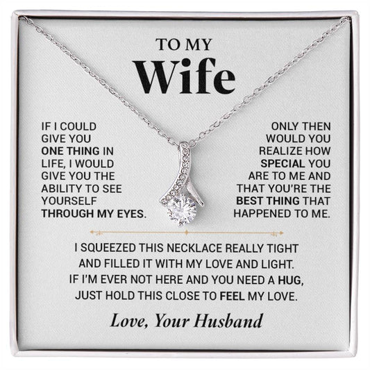 To My Wife Necklace, Anniversary Gift For Wife, Wife Birthday, Gift For Wife 18_7