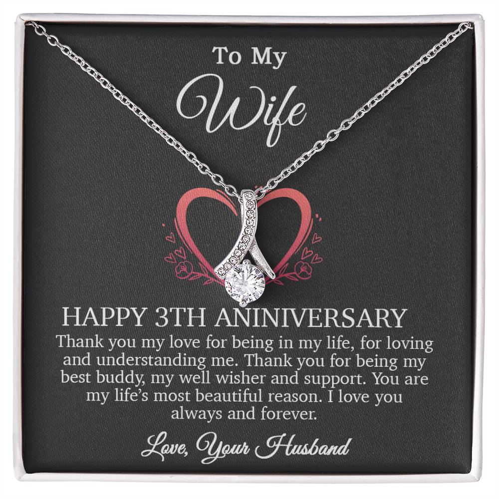 3th Anniversary Gift For Wife, 3 Year Anniversary Gifts, 3th Wedding Anniversary Gift Ideas