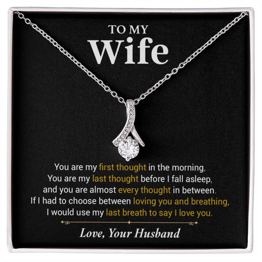 To My Wife Necklace, Christmas Gift For Wife, Christmas Gifts For Her, Wife Gift_ 29_11
