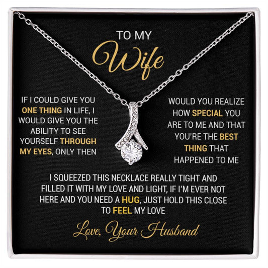 To My Wife Necklace, Gift For Wife, Anniversary Gift For Wife, Necklace For Wife 7_11