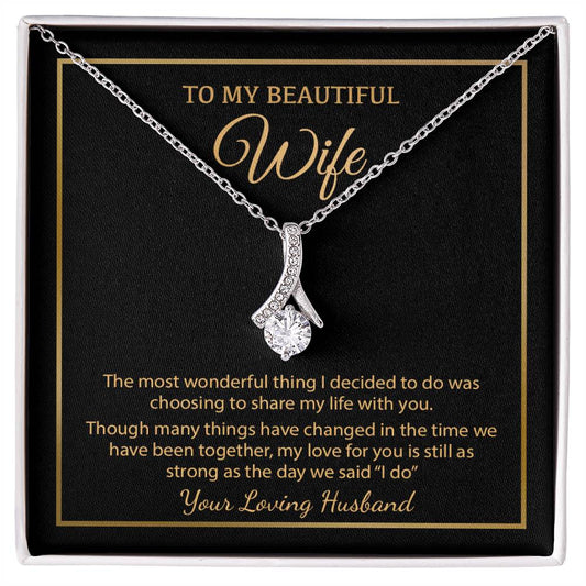 To My Wife Necklace, Christmas Gifts For Women, Anniversary Gift For Wife 4_12