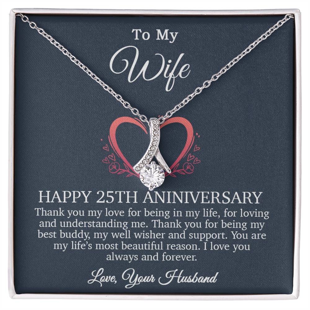 25th Anniversary Gift For Wife, 25 Year Anniversary Gifts, 25th Wedding Anniversary Gift Ideas_Blue