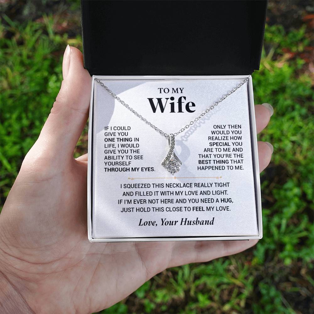 To My Wife Necklace, Anniversary Gift For Wife, Wife Birthday, Gift For Wife 18_7