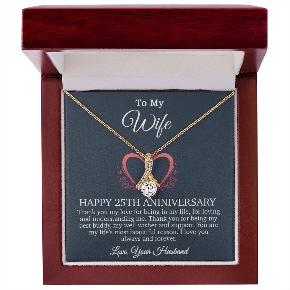 25th Anniversary Gift For Wife, 25 Year Anniversary Gifts, 25th Wedding Anniversary Gift Ideas_Blue