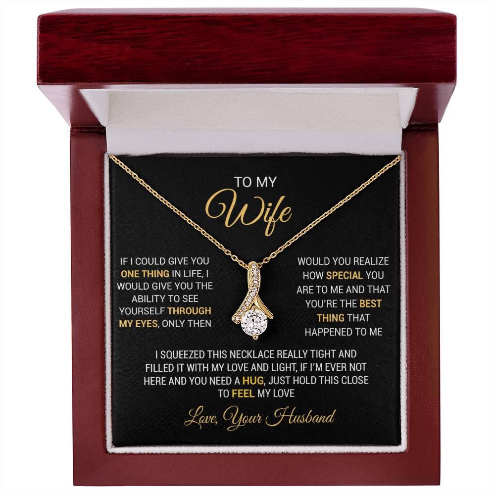 To My Wife Necklace, Gift For Wife, Anniversary Gift For Wife, Necklace For Wife 7_11