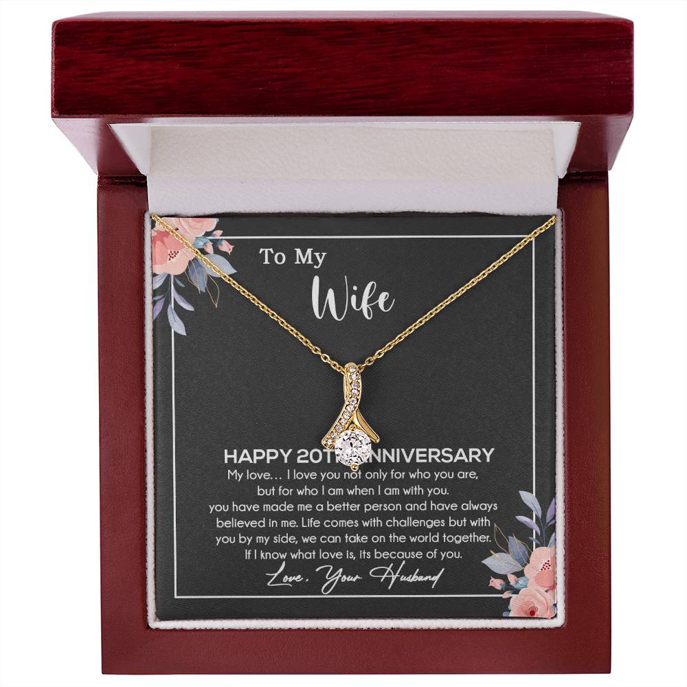 20th Anniversary Gift For Wife Necklace, 20 Year Anniversary, 20th Wedding Gift _11_11