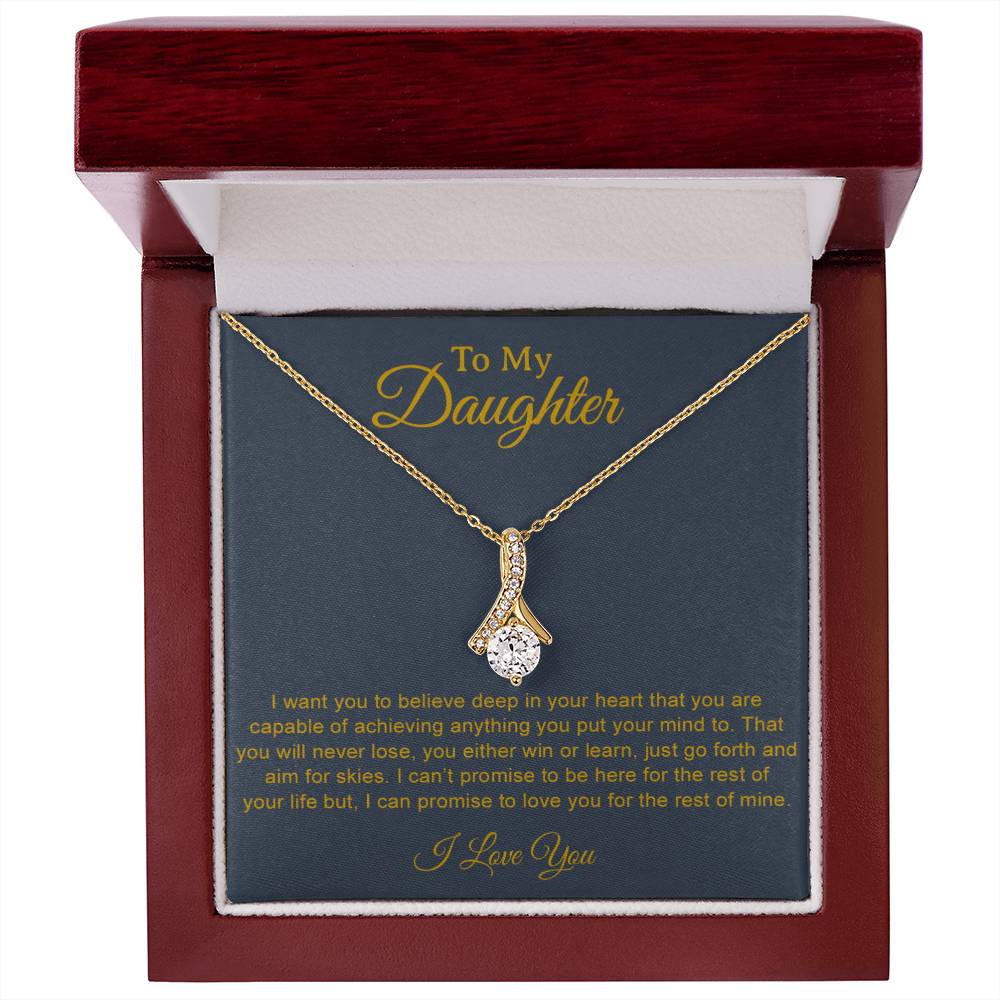 To My Daughter Necklace, Daughter Father Necklace, Daughter Gift From Dad 11_9