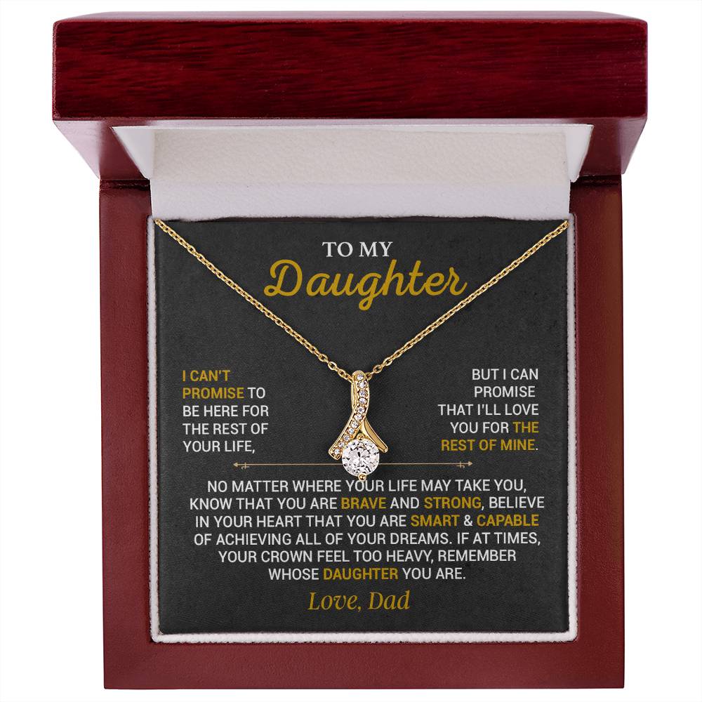 To My Daughter Necklace, Gift for Daughter from Dad,Daughter Father Necklace 7_10