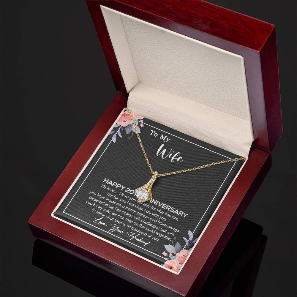 20th Anniversary Gift For Wife Necklace, 20 Year Anniversary, 20th Wedding Gift _11_11