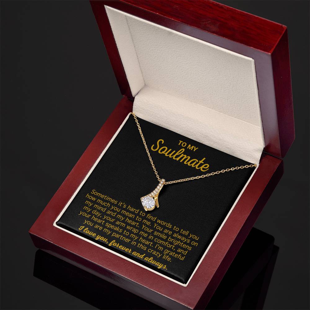 To My Soulmate Necklace Gift For Wife Girlfriend Birthday Anniversary Christmas 20_1