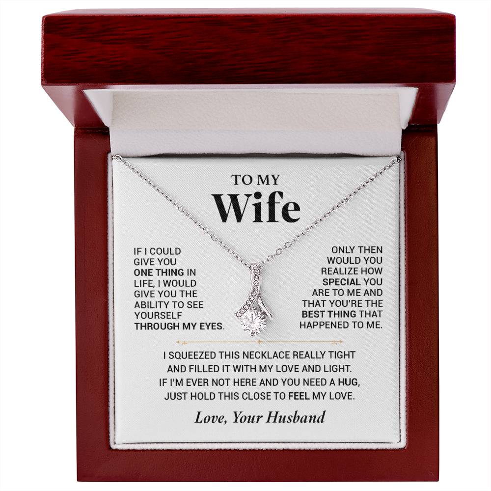 To My Wife Necklace, Anniversary Gift For Wife, Wife Birthday, Gift For Wife 18_7