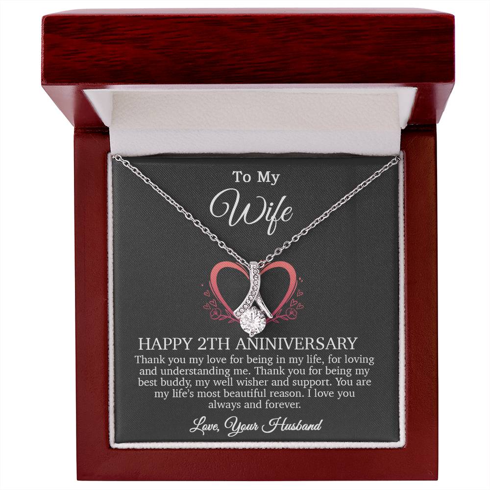 2th Anniversary Gift For Wife, 2 Year Anniversary Gifts, 2th Wedding Anniversary Gift Ideas