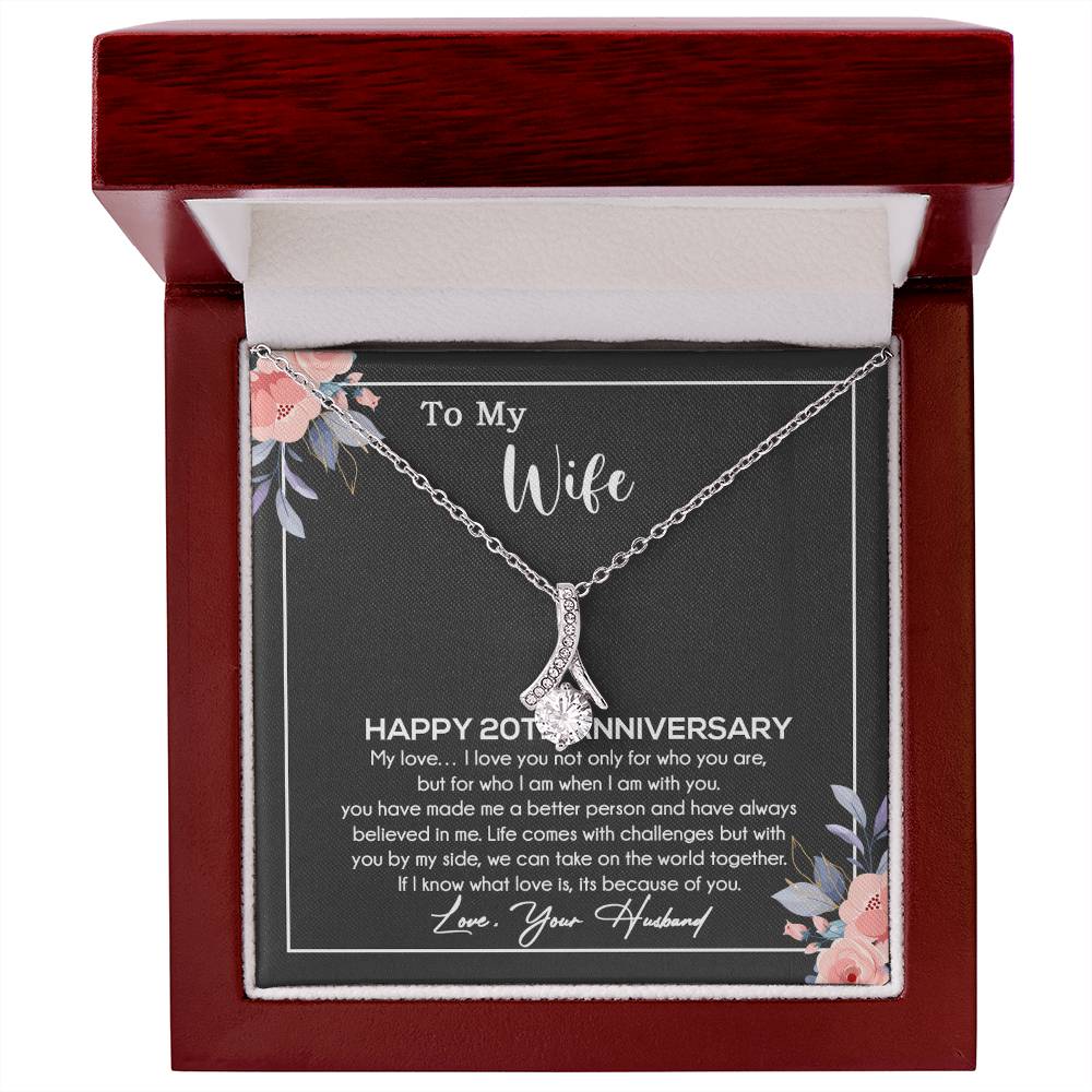 20th Anniversary Gift For Wife Necklace, 20 Year Anniversary, 20th Wedding Gift _11_11