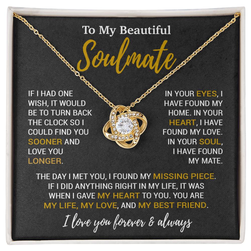 To My Soulmate Necklace, Birthday Gifts For Her, Christmas Gift For Soulmate 18_9