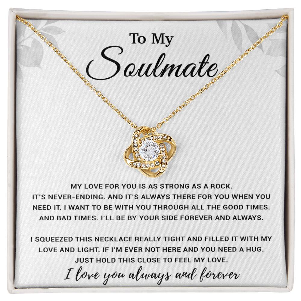 To My Soulmate Necklace Gift For Wife Girlfriend Birthday Anniversary Christmas 6_1