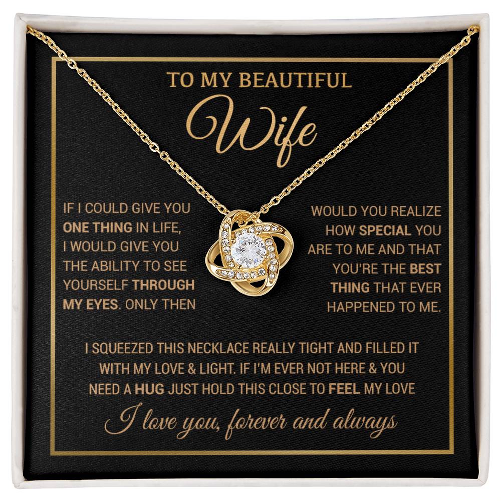 To My Wife Necklace, Christmas Gifts For Women, Anniversary Gift For Wife 5_11