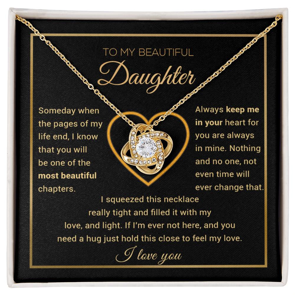 To My Daughter Necklace, Daughter Gift from Dad, Mom, Daughter Birthday Gift, Christmas Gift 13_11
