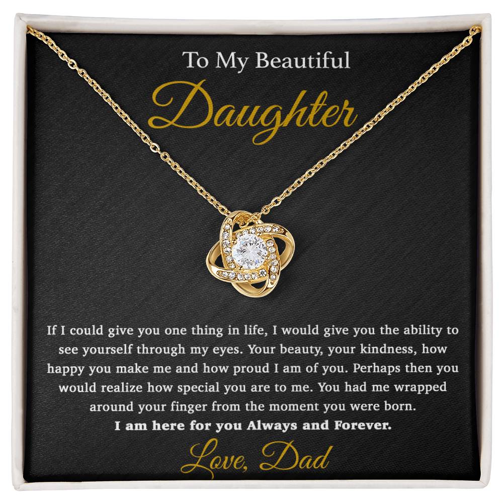 To My Daughter Necklace, Daughter Father Necklace, Daughter Gift From Dad 11_3