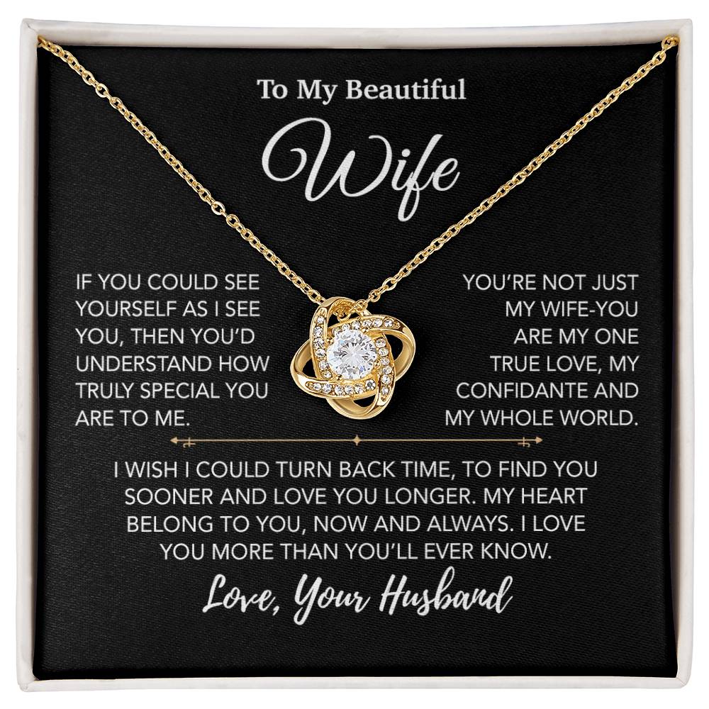 To My Wife Necklace, Vanlentines Gifts For Women, Anniversary Gift For Wife 28_12