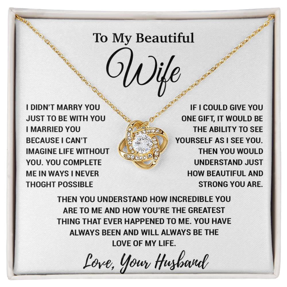 To My Wife Necklace, Christmas Gifts For Women, Anniversary Gift For Wife 8_11