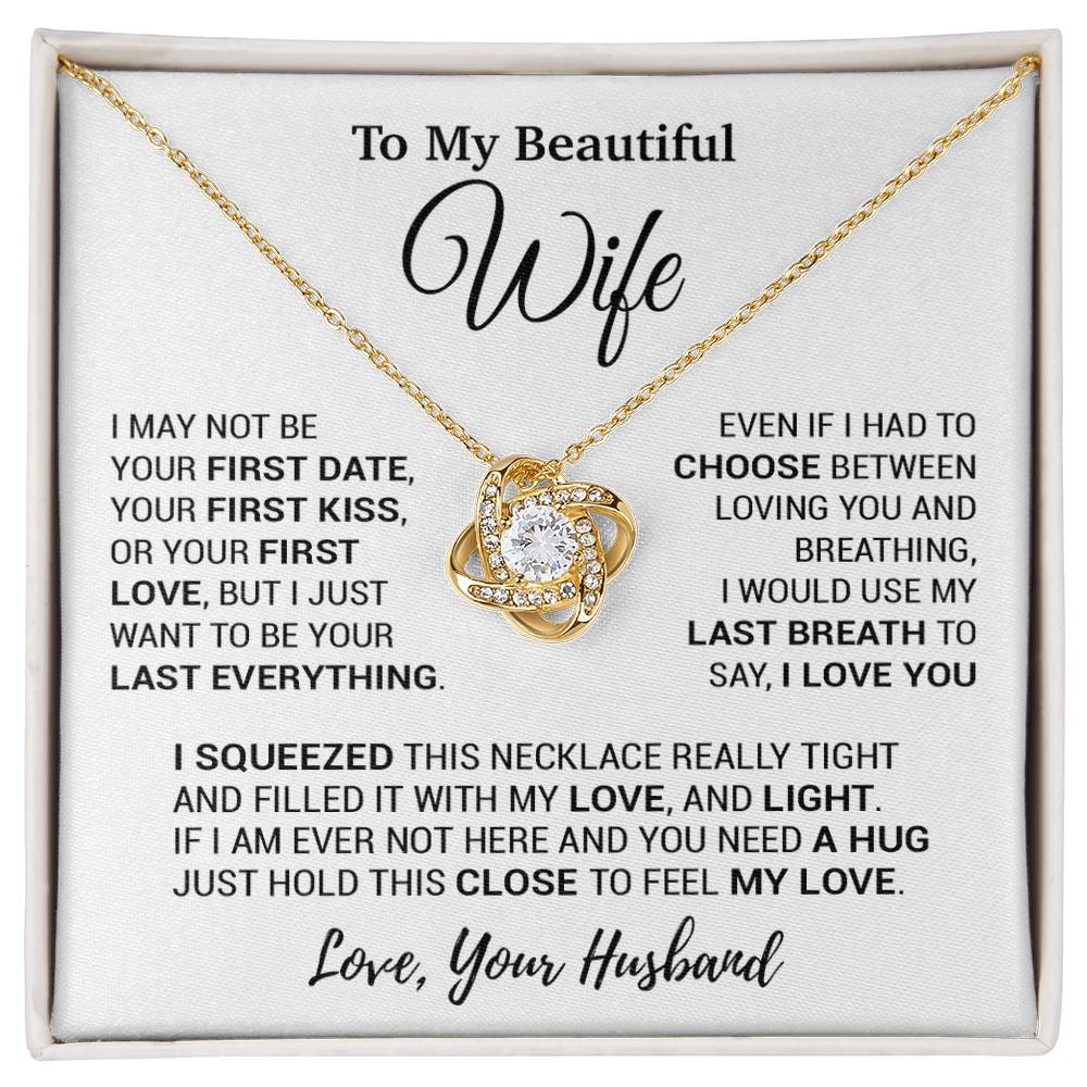 To My Wife Necklace, Christmas Gifts For Women, Anniversary Gift For Wife 30_7