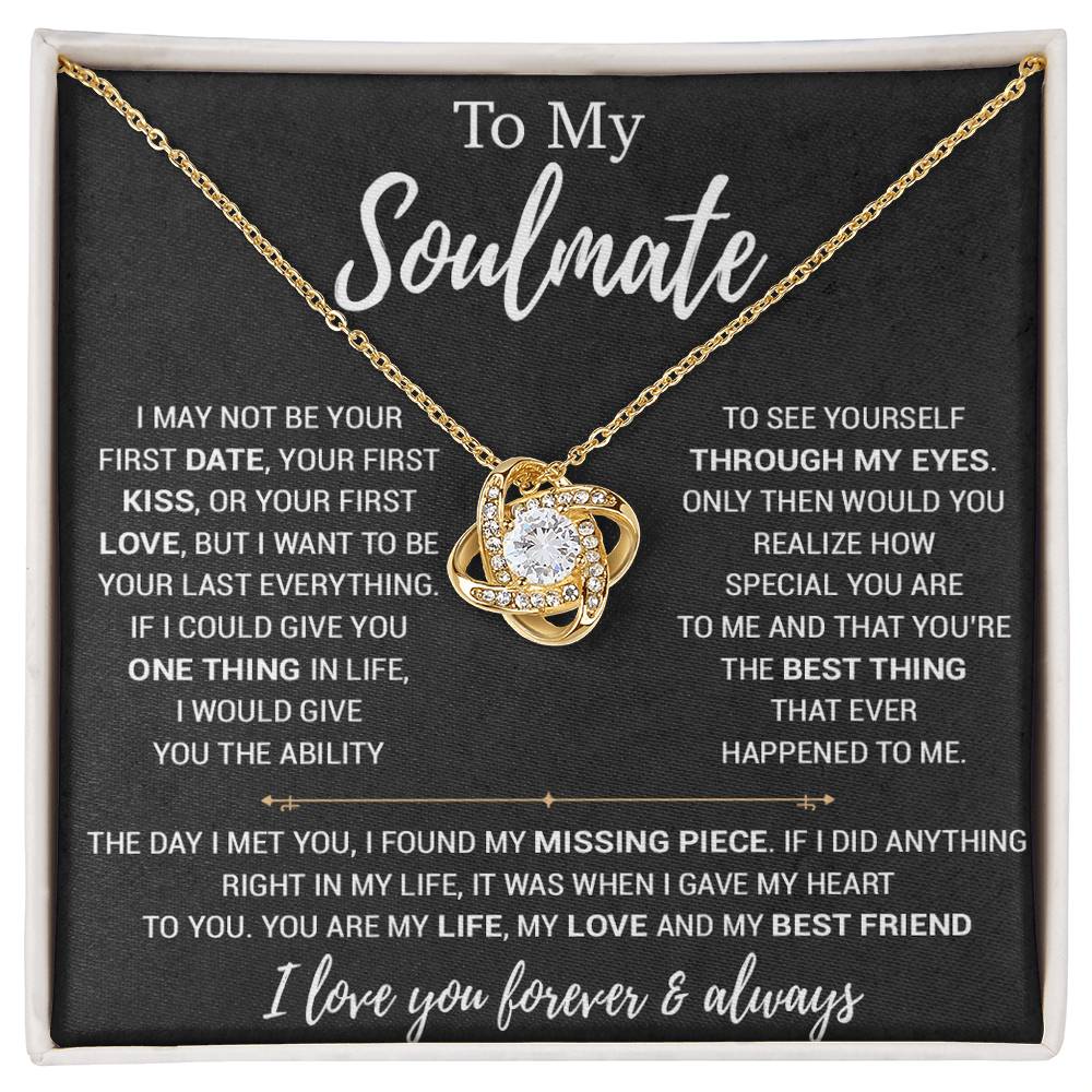 To My Soulmate Necklace, Birthday Gifts For Her, Christmas Gift For Soulmate 13_9