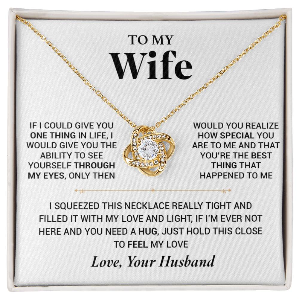 To My Wife Necklace, Christmas Gift For Wife, Christmas Gifts For Her, Wife Gift